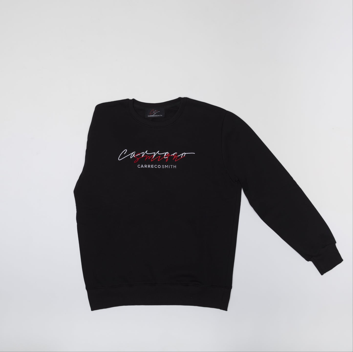 Felpa Girocollo Black Carreco Smith